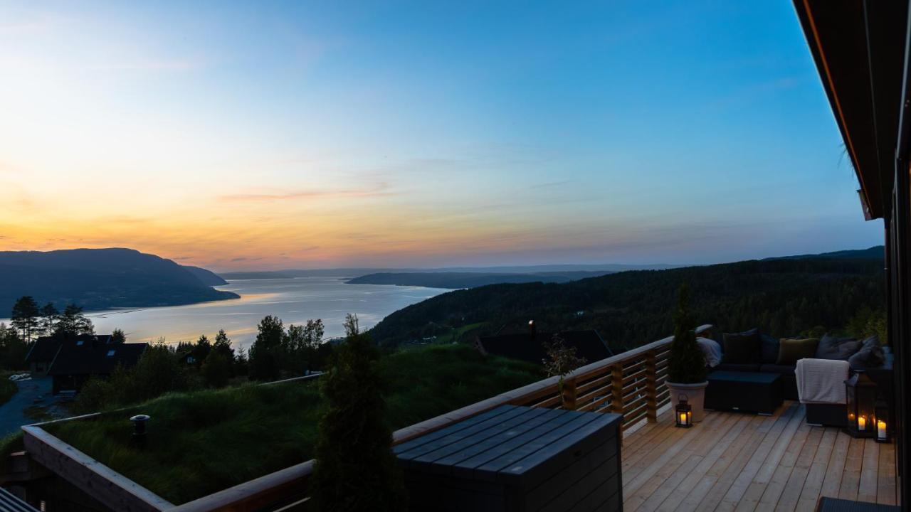 Hide Hut - Amazing View 50 Min From Oslo Villa Stange Exterior photo